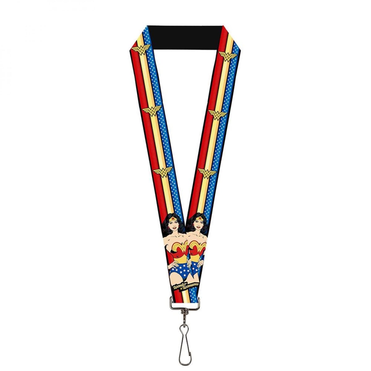 806340  Striped Lanyard