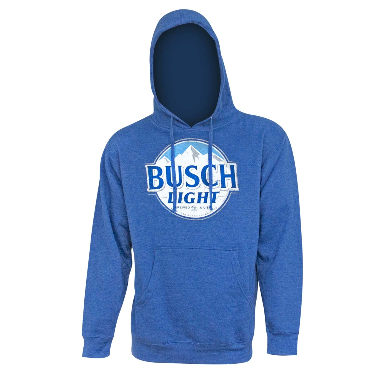 Light Logo Mens Royal Blue Hoodie - Large