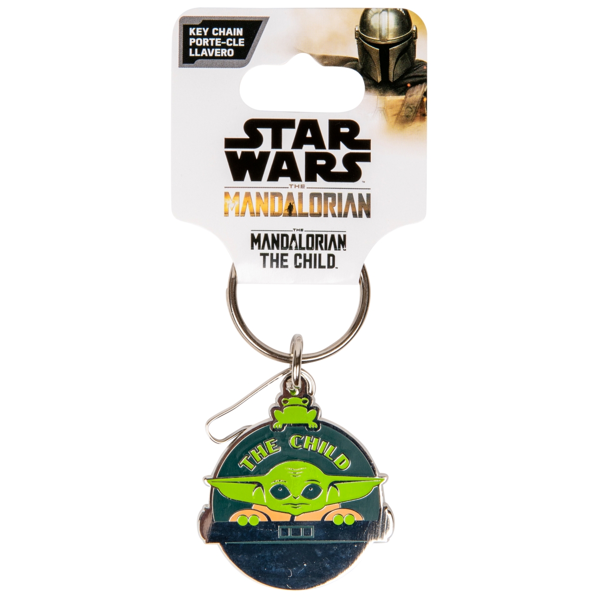 804479  the Mandalorian the Child Pod Enamel Keychain