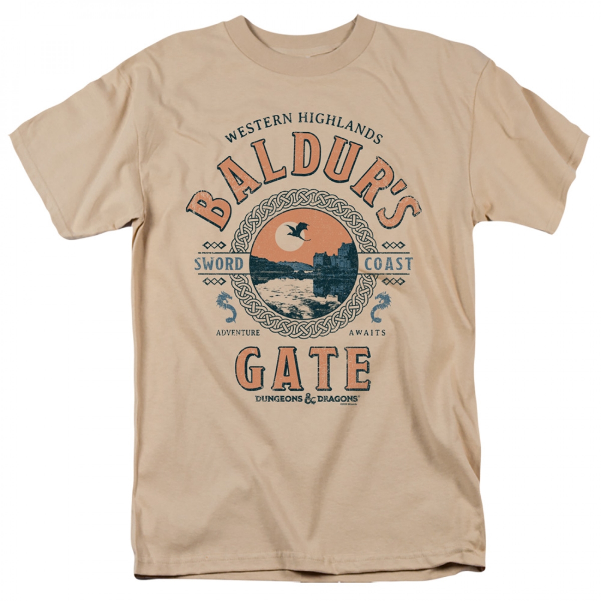 Picture of Dungeons & Dragons 814112-xlarge Baldurs Gate Resort T-Shirt&#44; Extra Large