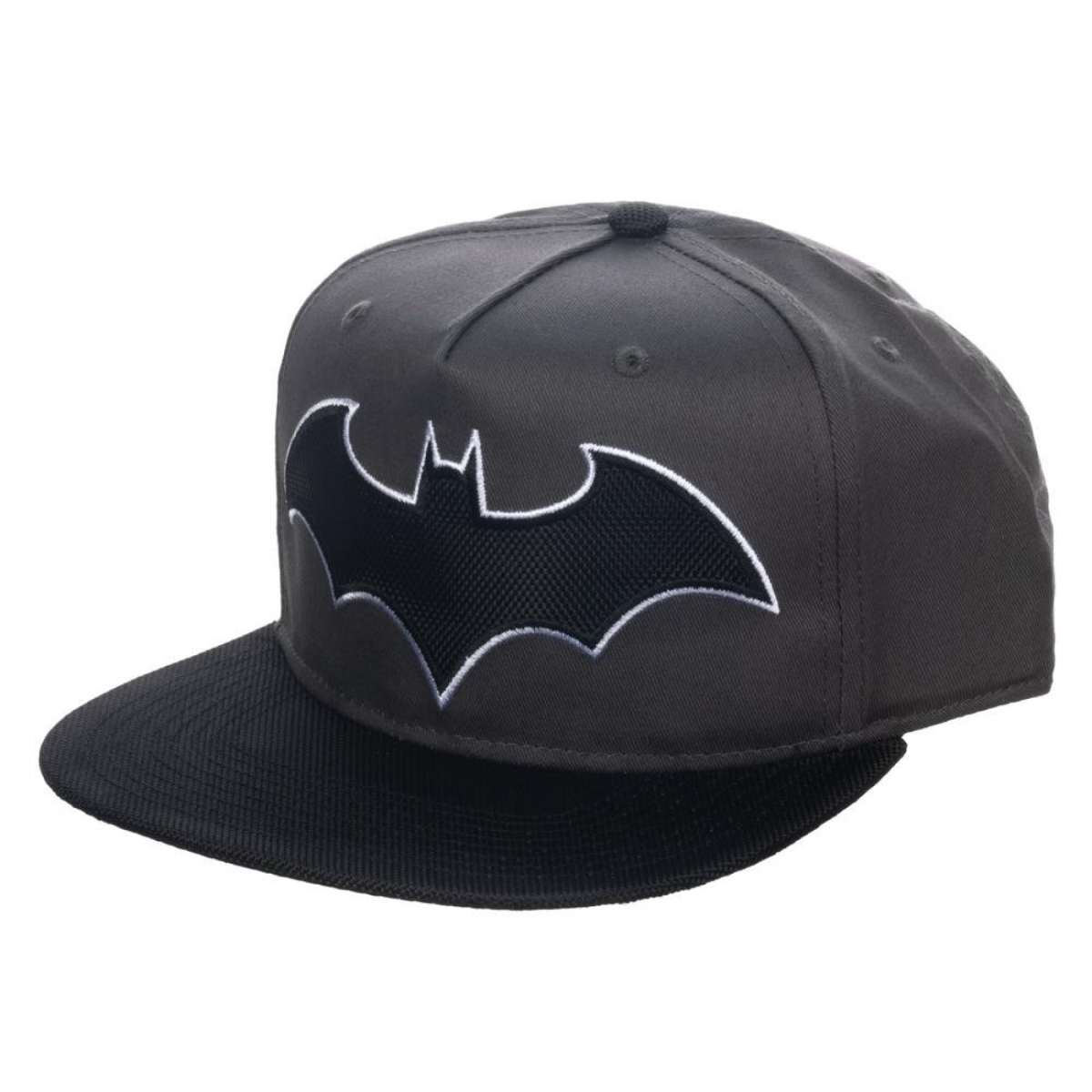 Picture of Batman 815307 Batman Hush Symbol with Ballistic Brim Snapback Hat