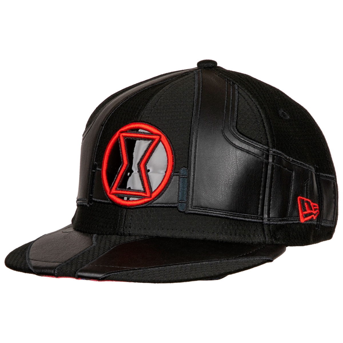 Picture of Black Widow 801834-71-8fitted Black Widow Movie Character Armor 59Fifty New Era Hat&#44; 7.12 Fitted