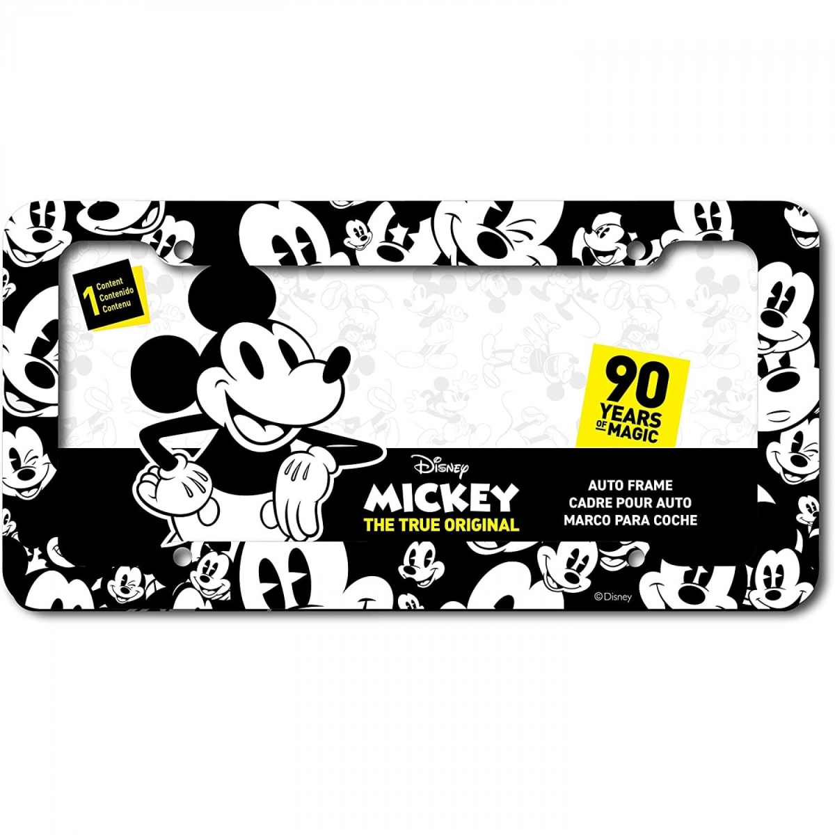 815382 Disney  Faces License Plate Frame