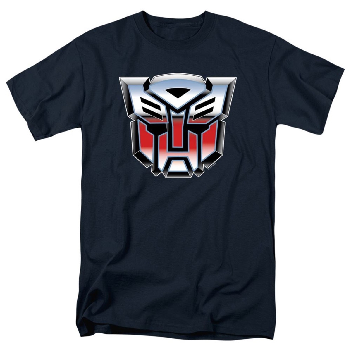 Picture of Transformers 111892-3x Autobot Logo Navy Blue Mens T-Shirt&#44; 3XL