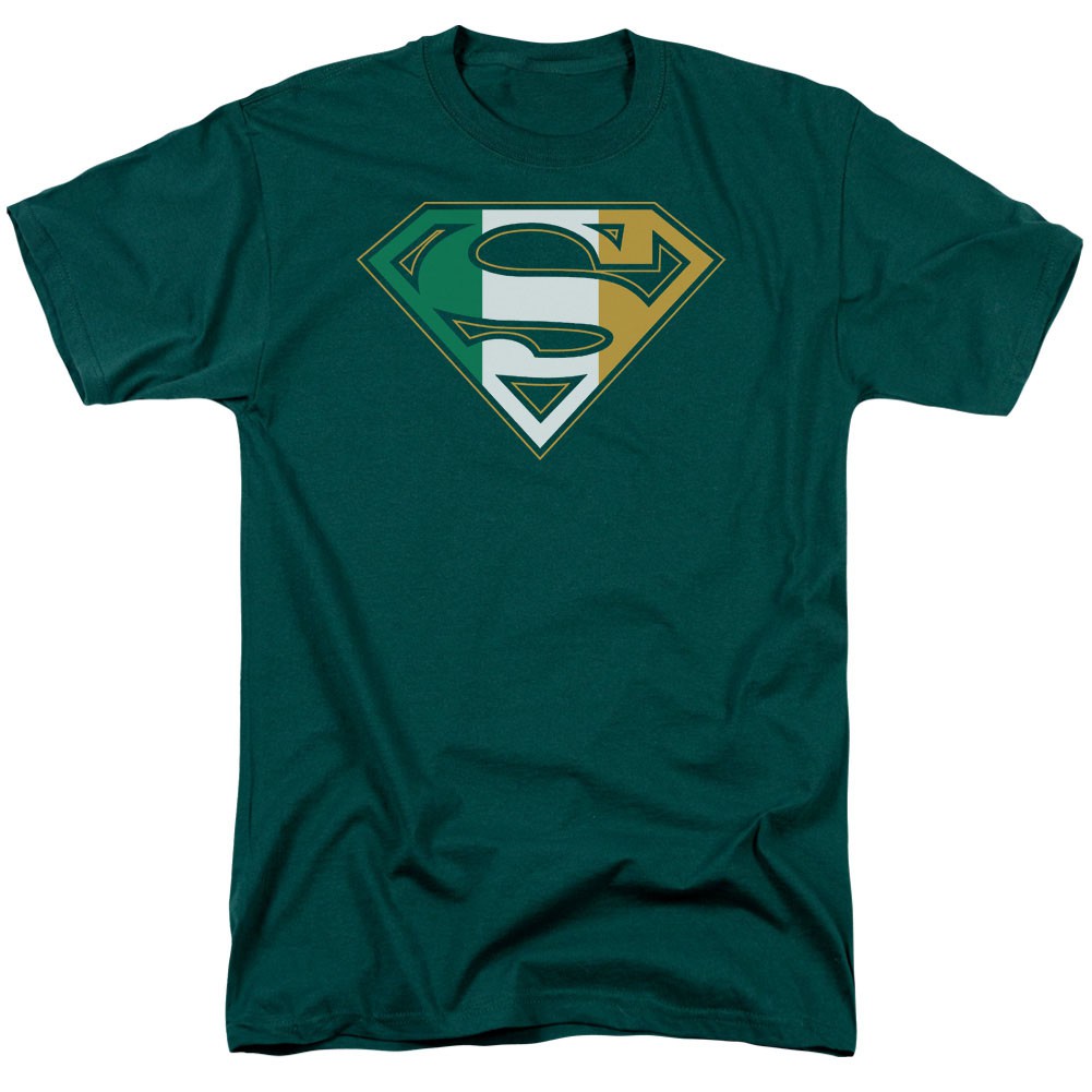 St Patricks Day Irish Shield T-Shirt, Green - Small