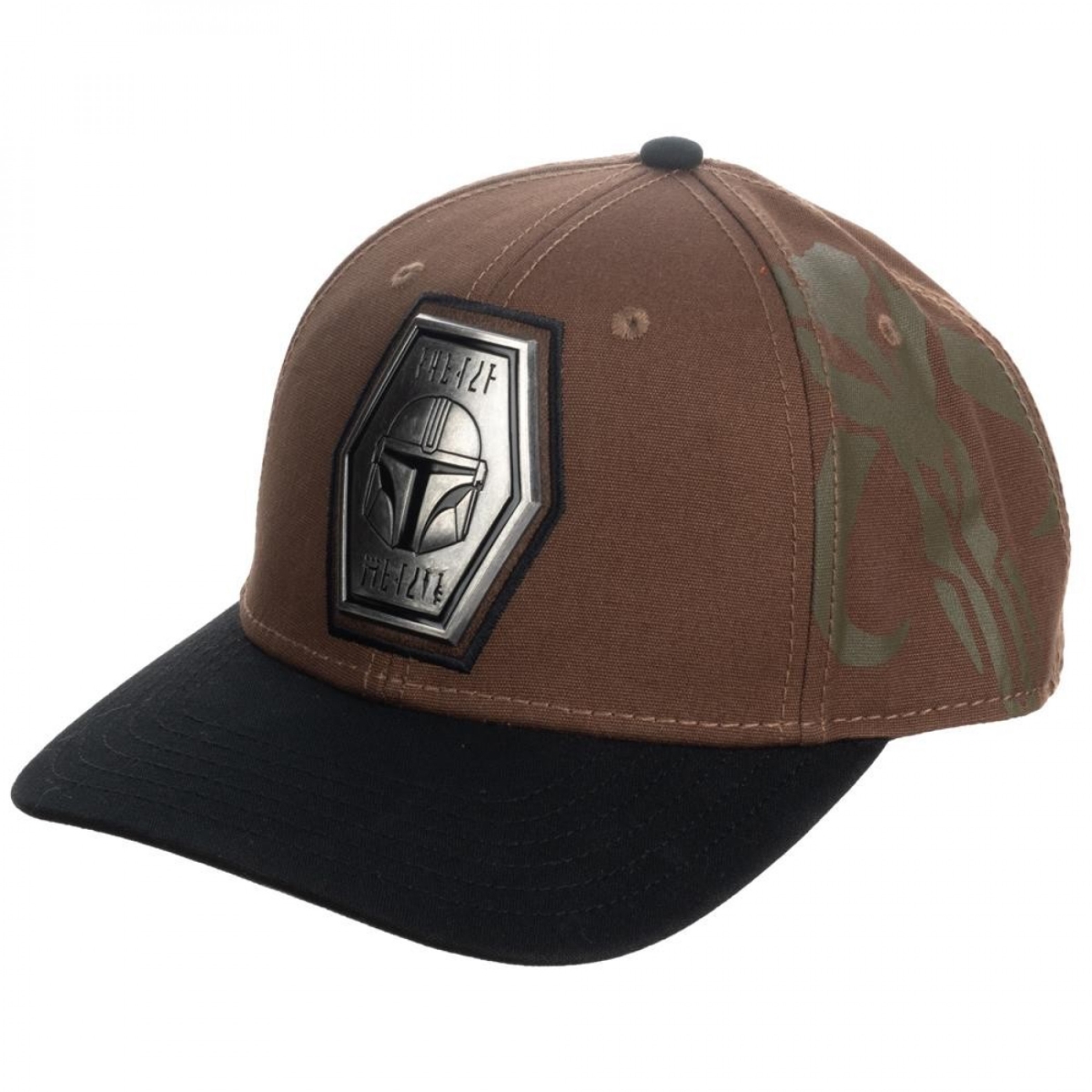 804725 The Mandalorian Pre-Curved Snapback Hat