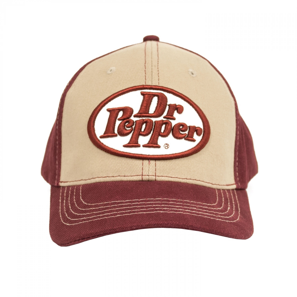 822641 Dr. Pepper Logo Adjustable Hat