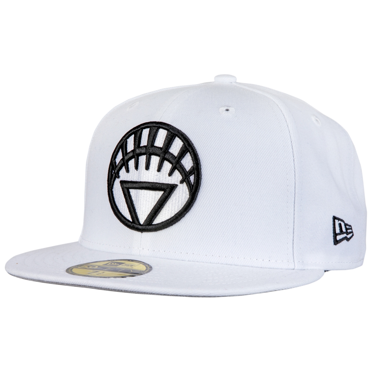 Picture of White Lantern 813903-77-8fitted Color Block New Era 59Fifty Hat, 7.87 Fitted