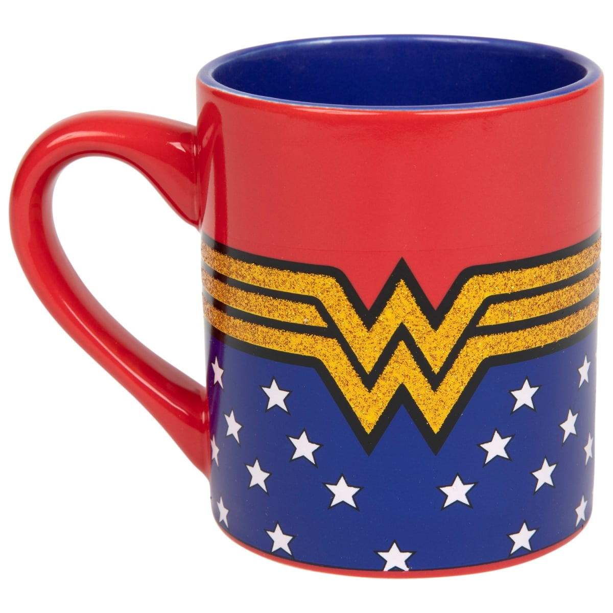 Picture of Wonder Woman 819070 14 oz Wonder Woman Classic Symbol Ceramic Mug