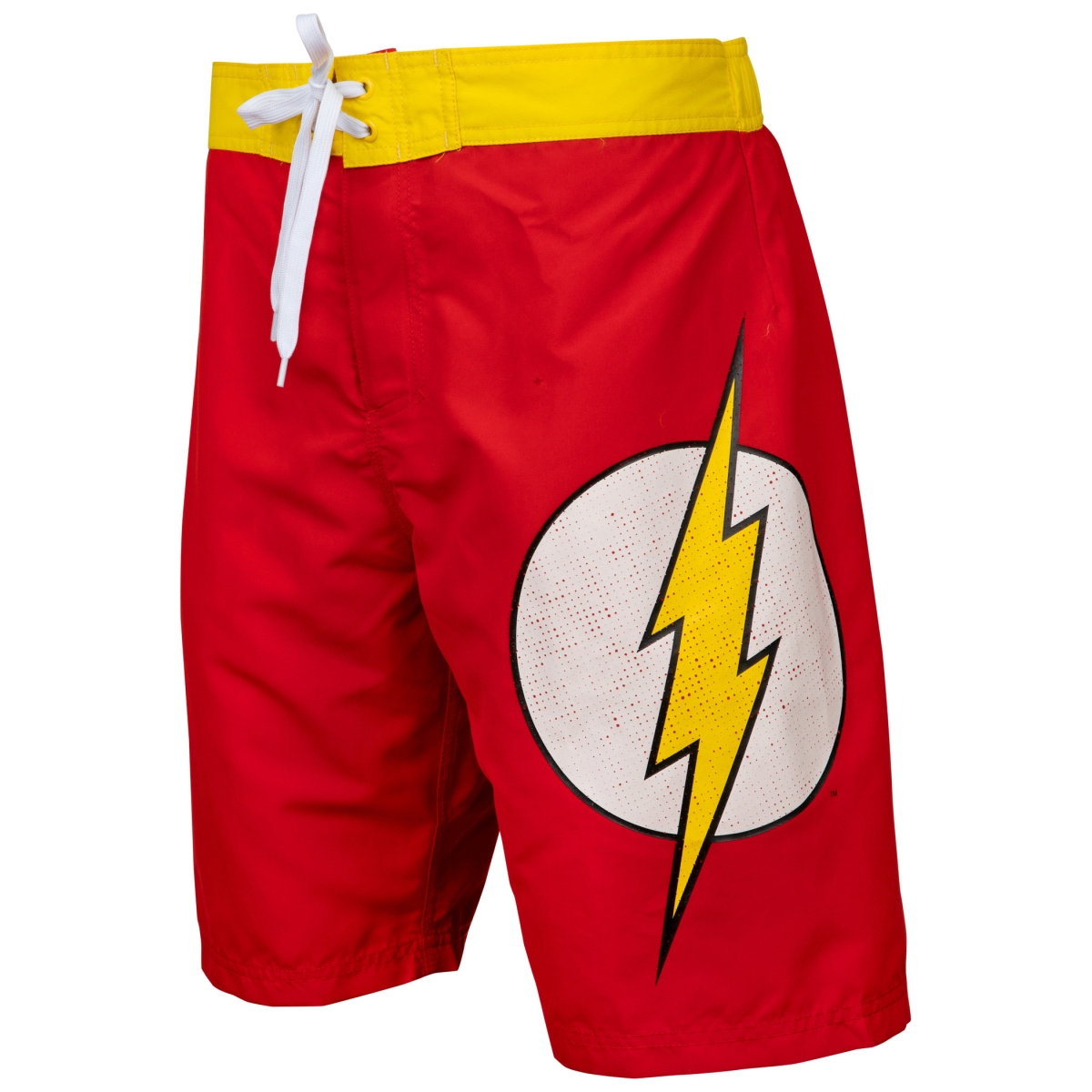 Picture of Flash 803503-large 36-38 Flash Symbol Board Shorts, Heather Red - Large 36-38