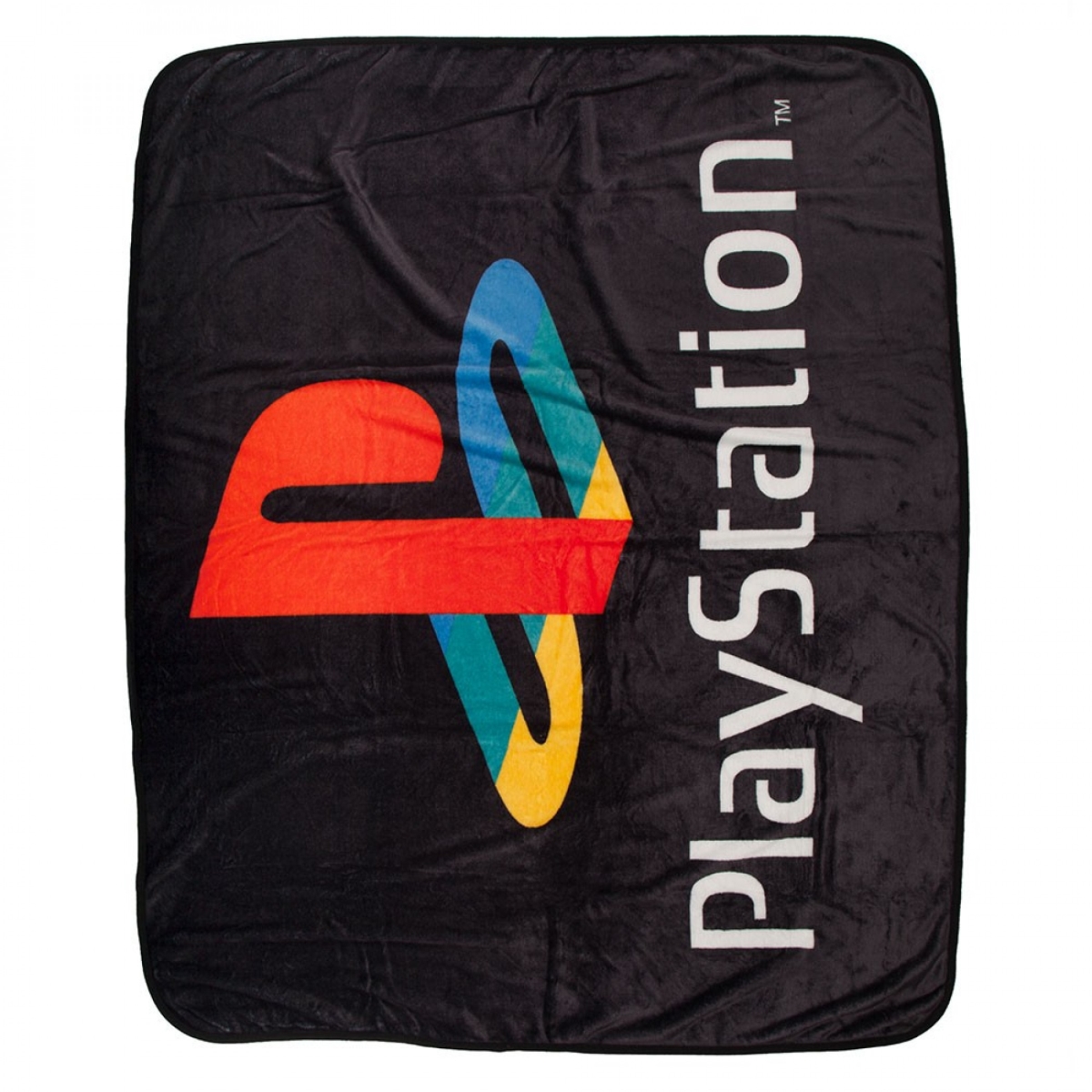 Picture of PlayStation 819704 PlayStation Logo Digital Fleece Throw Blanket