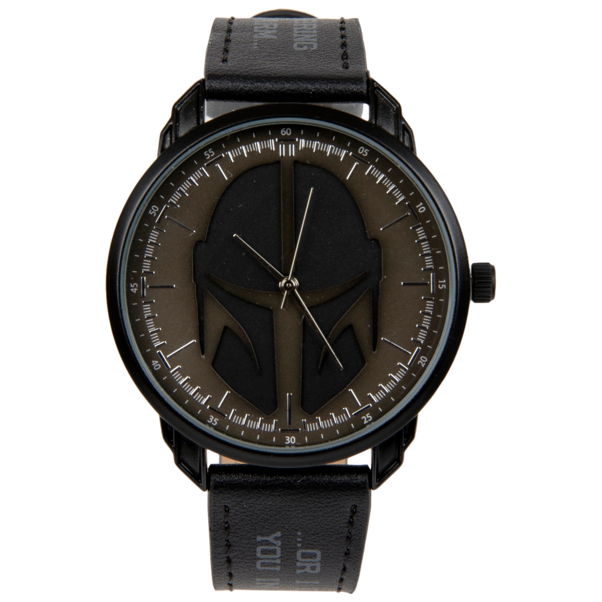 817091 The Mandalorian Helmet Symbol Watch