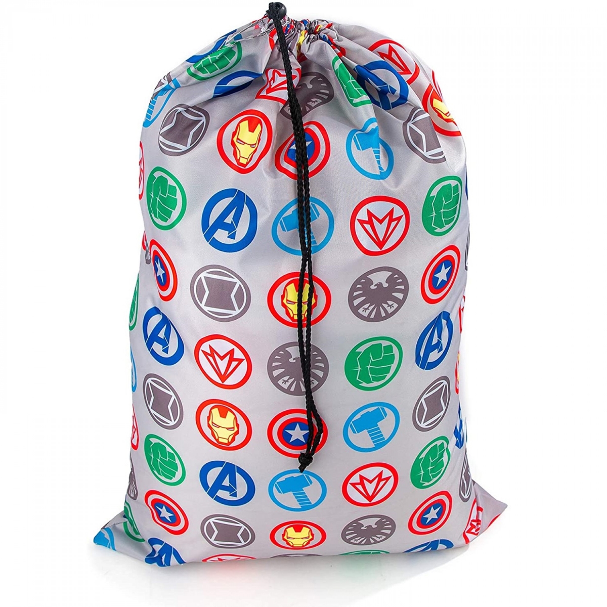 Picture of Avengers 820328 United Character Symbols Drawstring Laundry Bag