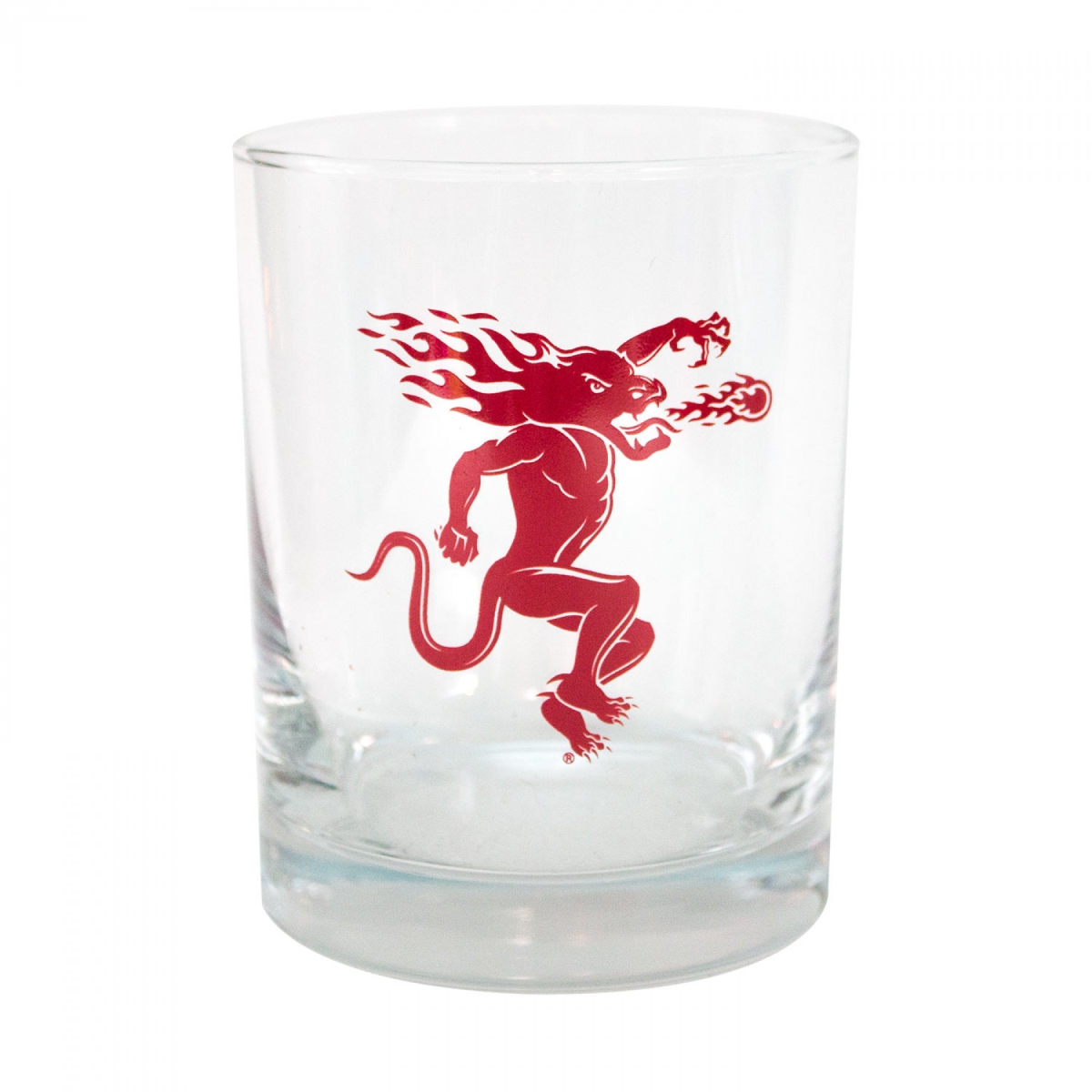 Picture of Fireball Whiskey 45487 Fireball Whisky Dragon Rocks Glass