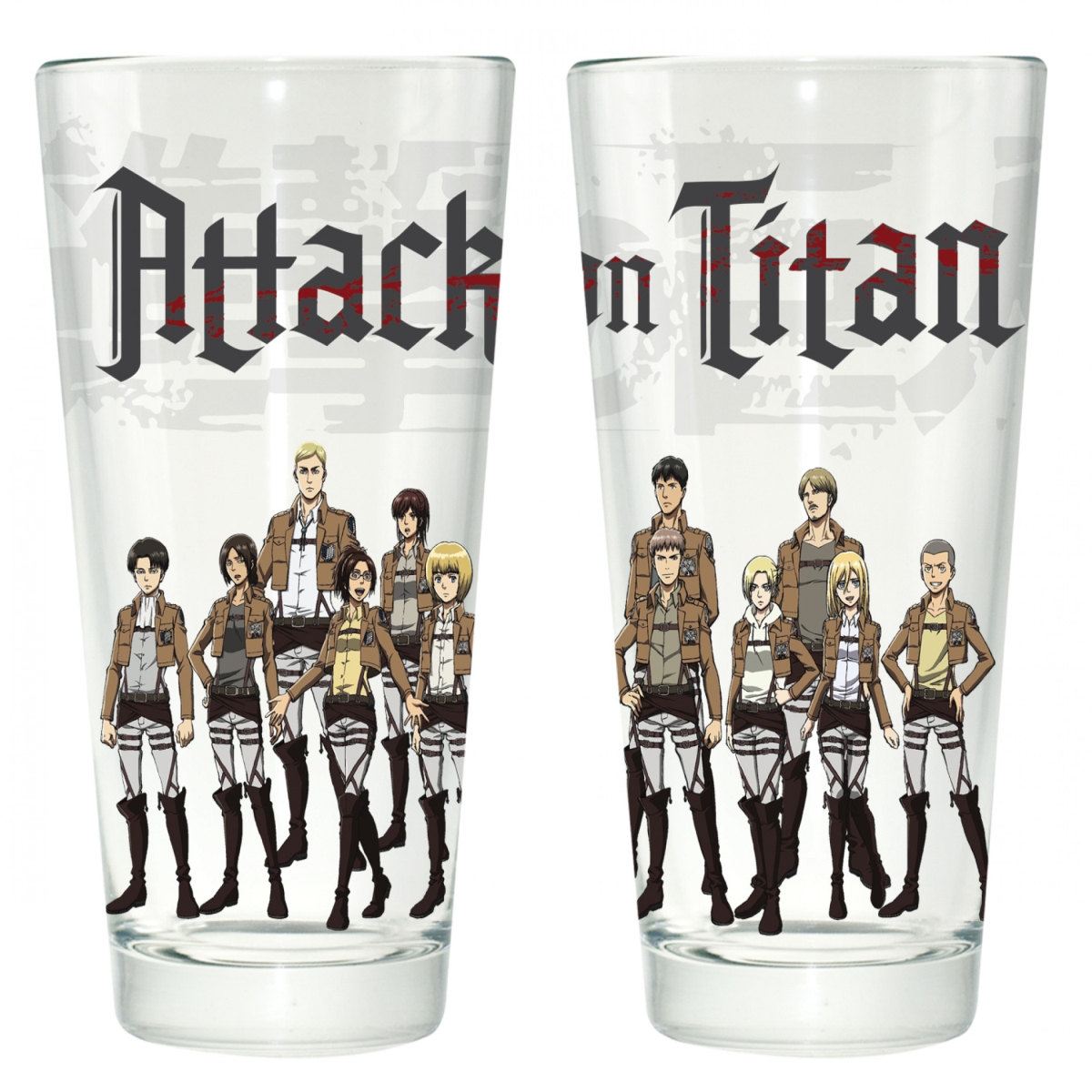 Picture of Attack on Titan 828040 Group Pint Glass