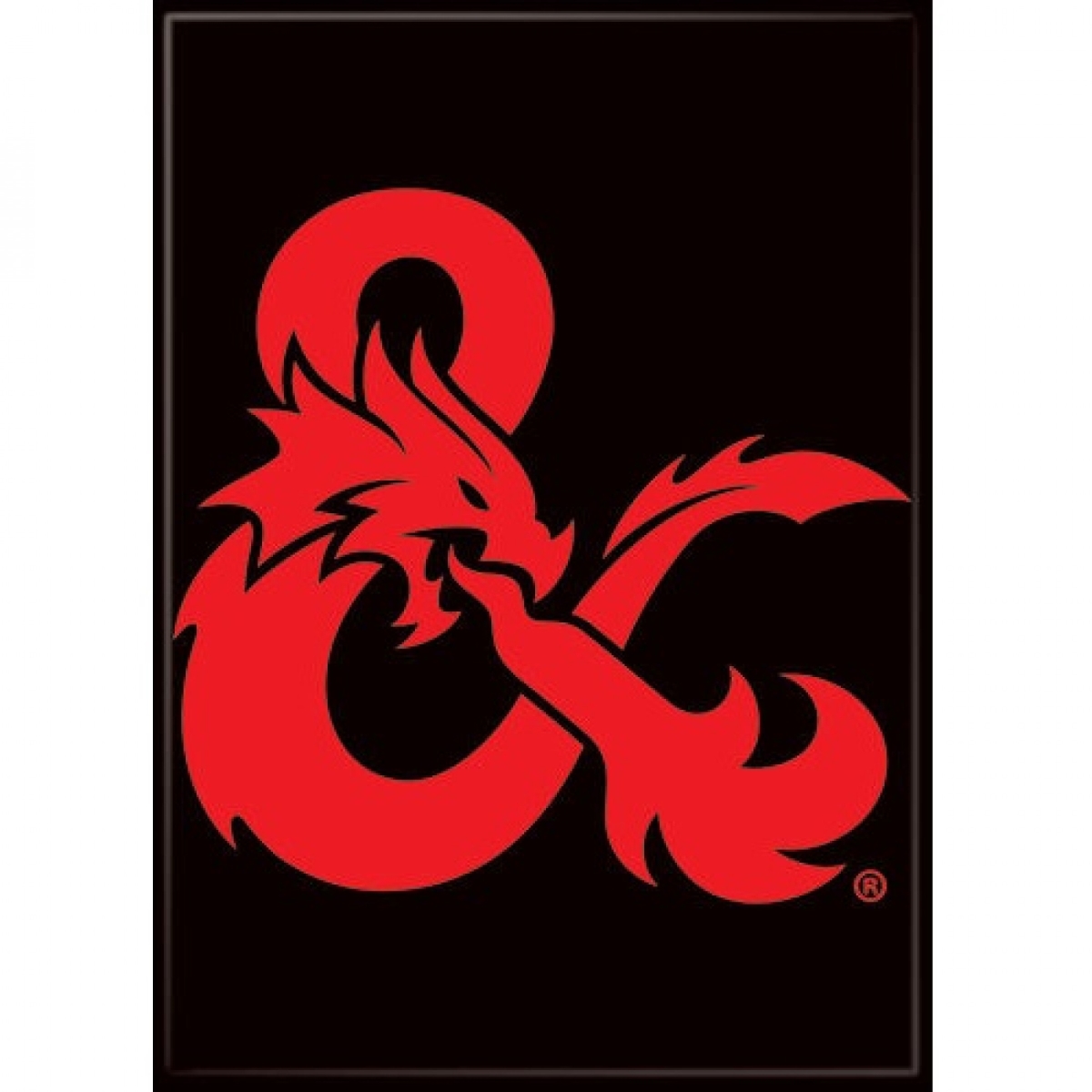 Picture of Ata Boy 823953 Dungeons & Dragons Logo Ampersand Magnet