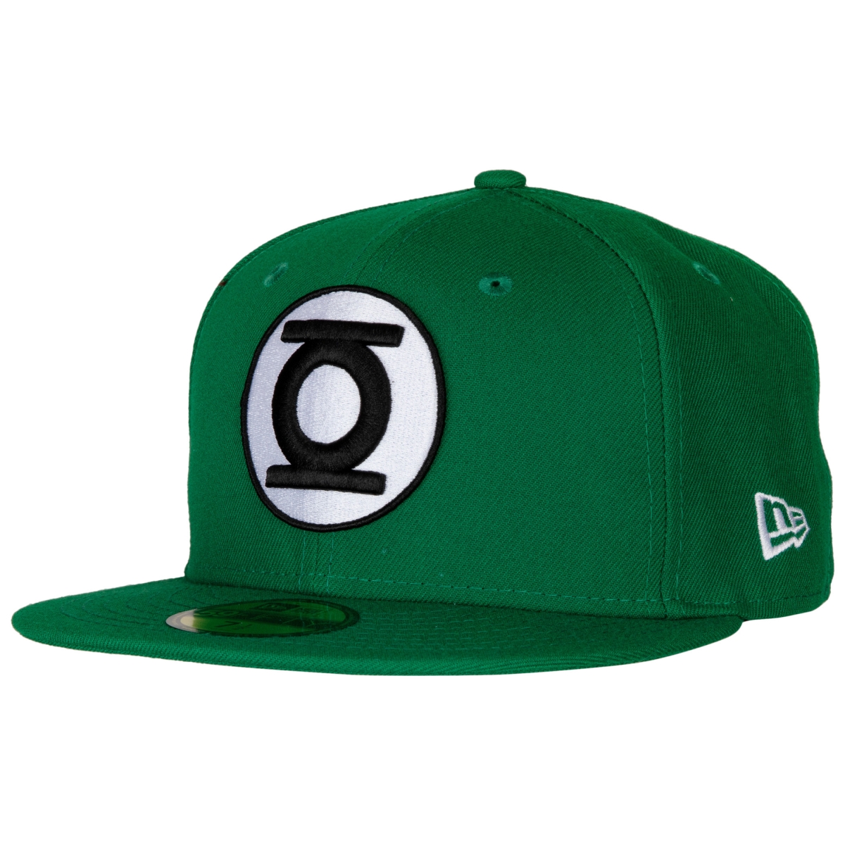 Picture of Green Lantern 817710-71-4fitted 7.25 in. Color Block New Era 59Fifty Fitted Hat