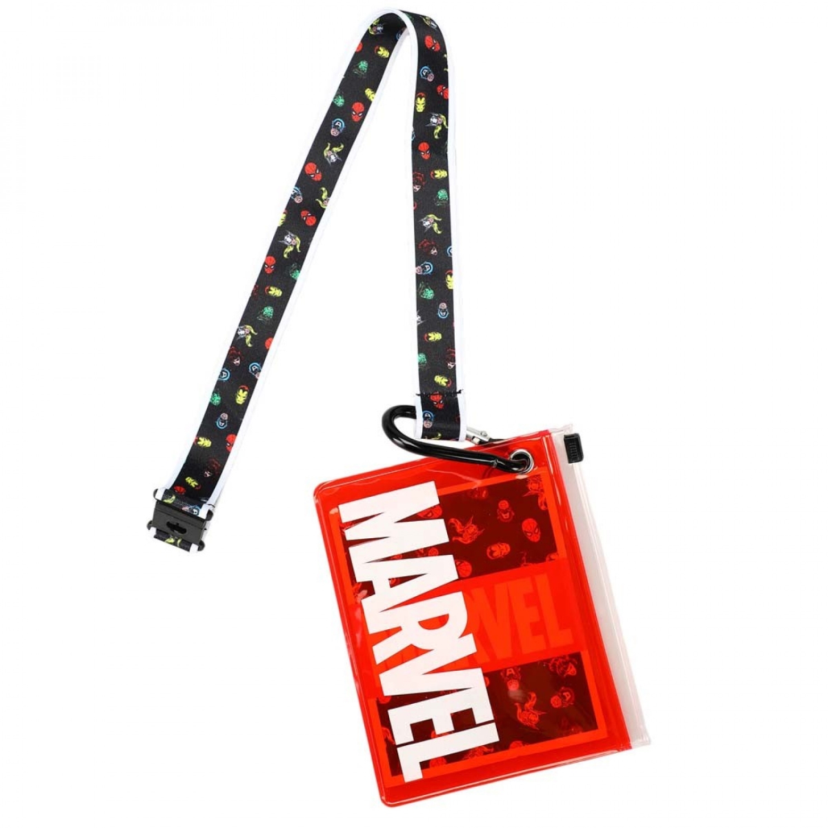 Picture of Avengers 825113 Marvel Logo Lanyard with ID Pouch