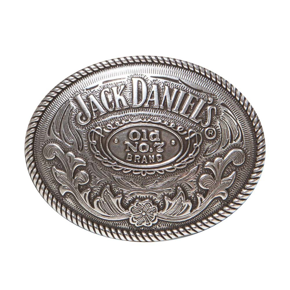 34479 Oval Belt Buckle, Silver