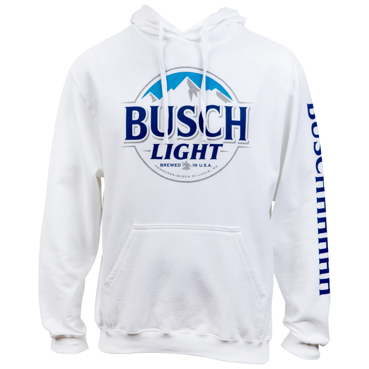 817292-small Light Beer Logo White Colorway Hoodie - Small