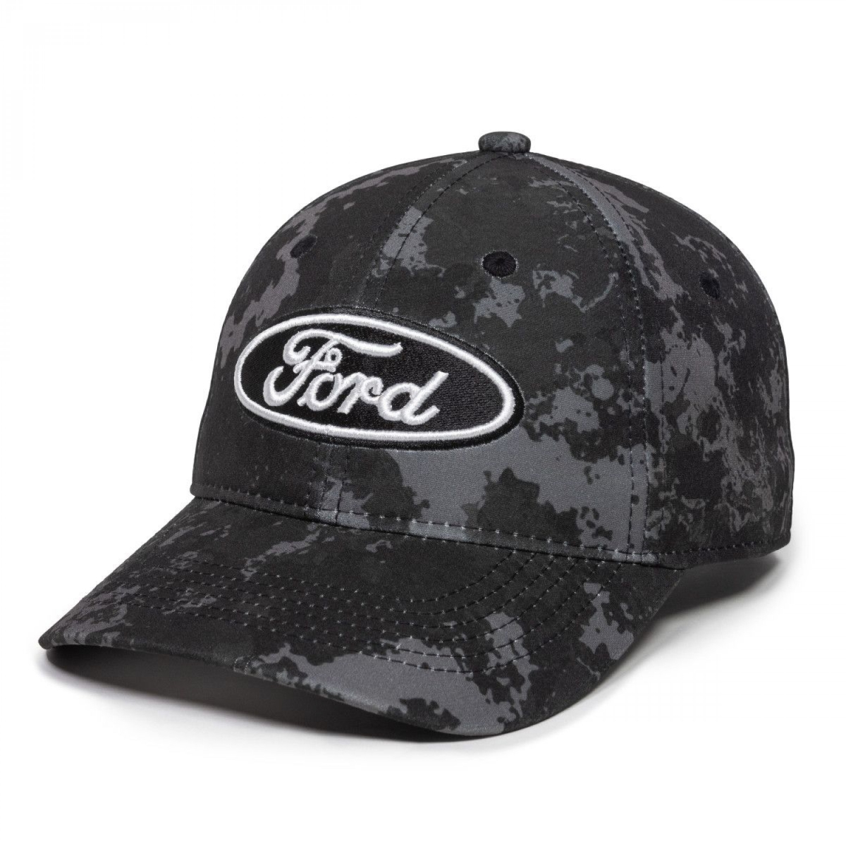 Picture of Ford 825109 Motor Company Logo Dark Camo Adjustable Hat