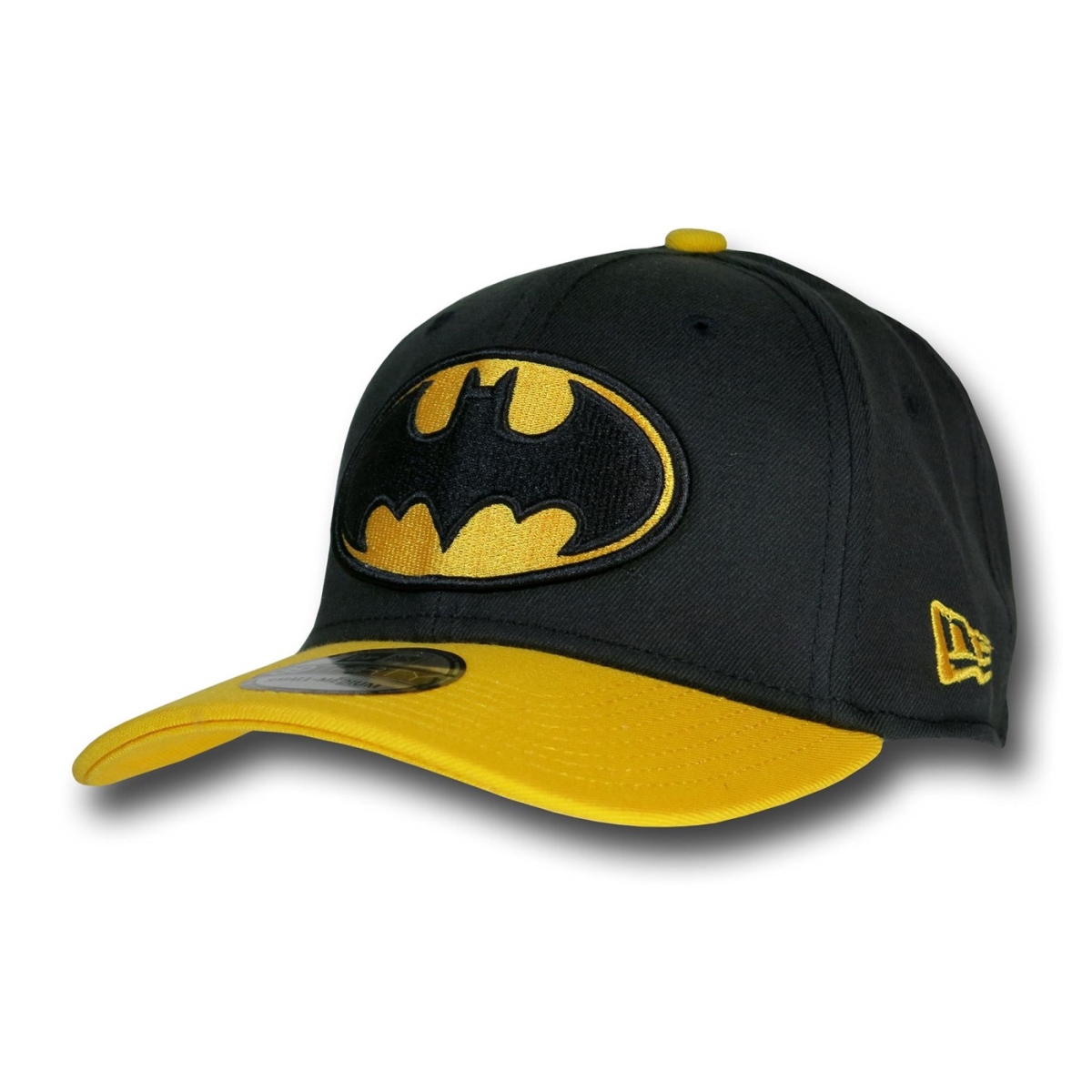 Picture of Batman capbatbkyw3930-m & l 39 Thirty Hat&#44; Black & Yellow - Medium & Large