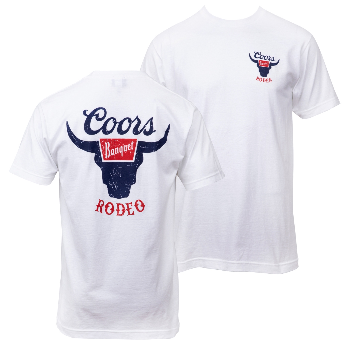 Rodeo Front & Back Print T-Shirt, 2XL