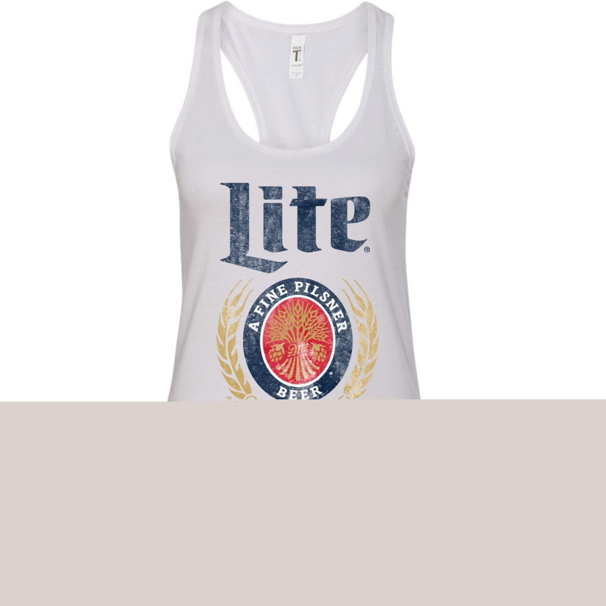 827885-small Classic Logo Womens Racerback Tank Top, Small