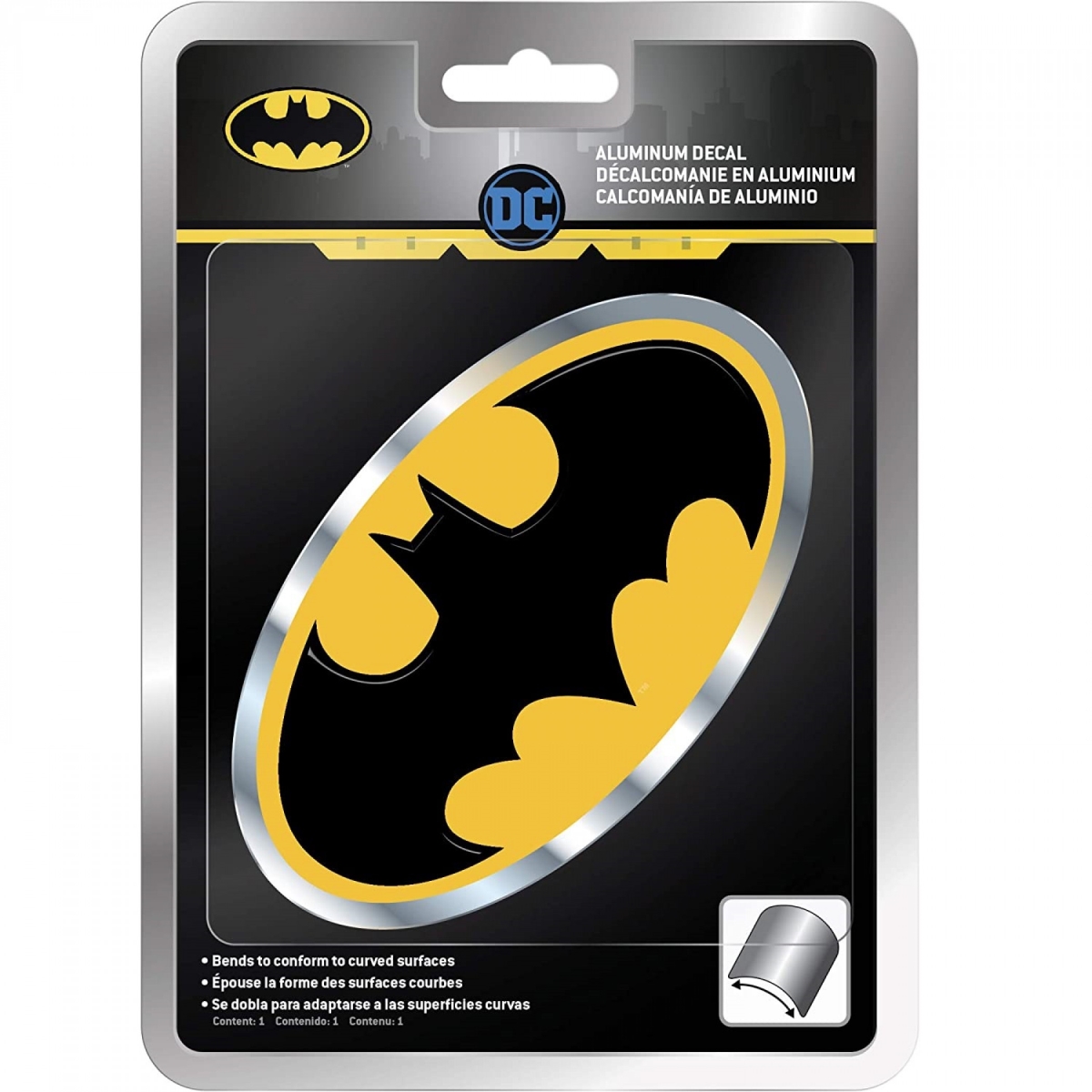 Picture of Batman 815394 Batman Aluminum Car Decal