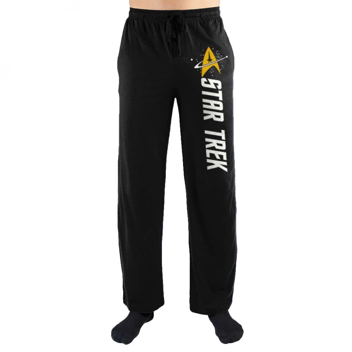 827131-large 36-38 Gold Emblem Pajama Sleep Pants, Large - Size 36-38
