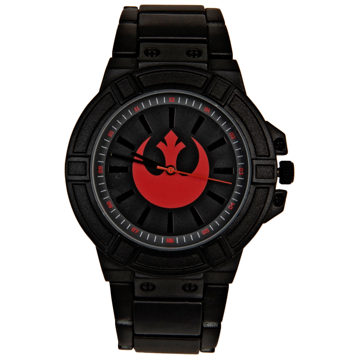 Picture of Star Wars 822545 Star Wars Rebel Hope Symbol Watch Face with Black Metal Band