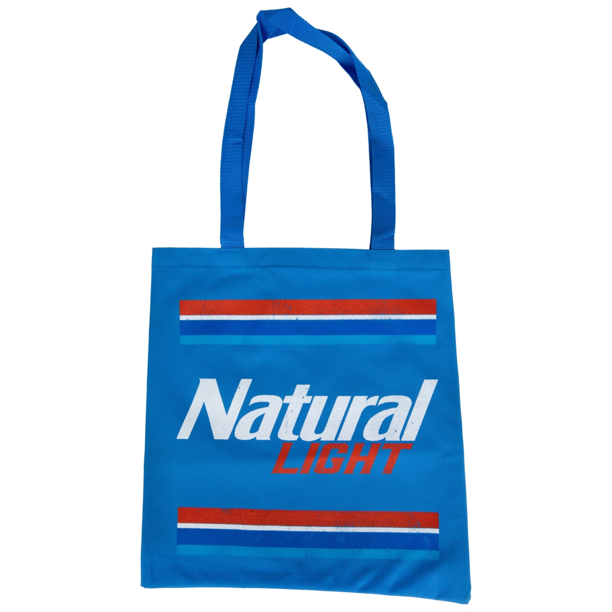 Picture of Natural Light 833244 Natural Light Label Logo Tote Bag, Blue
