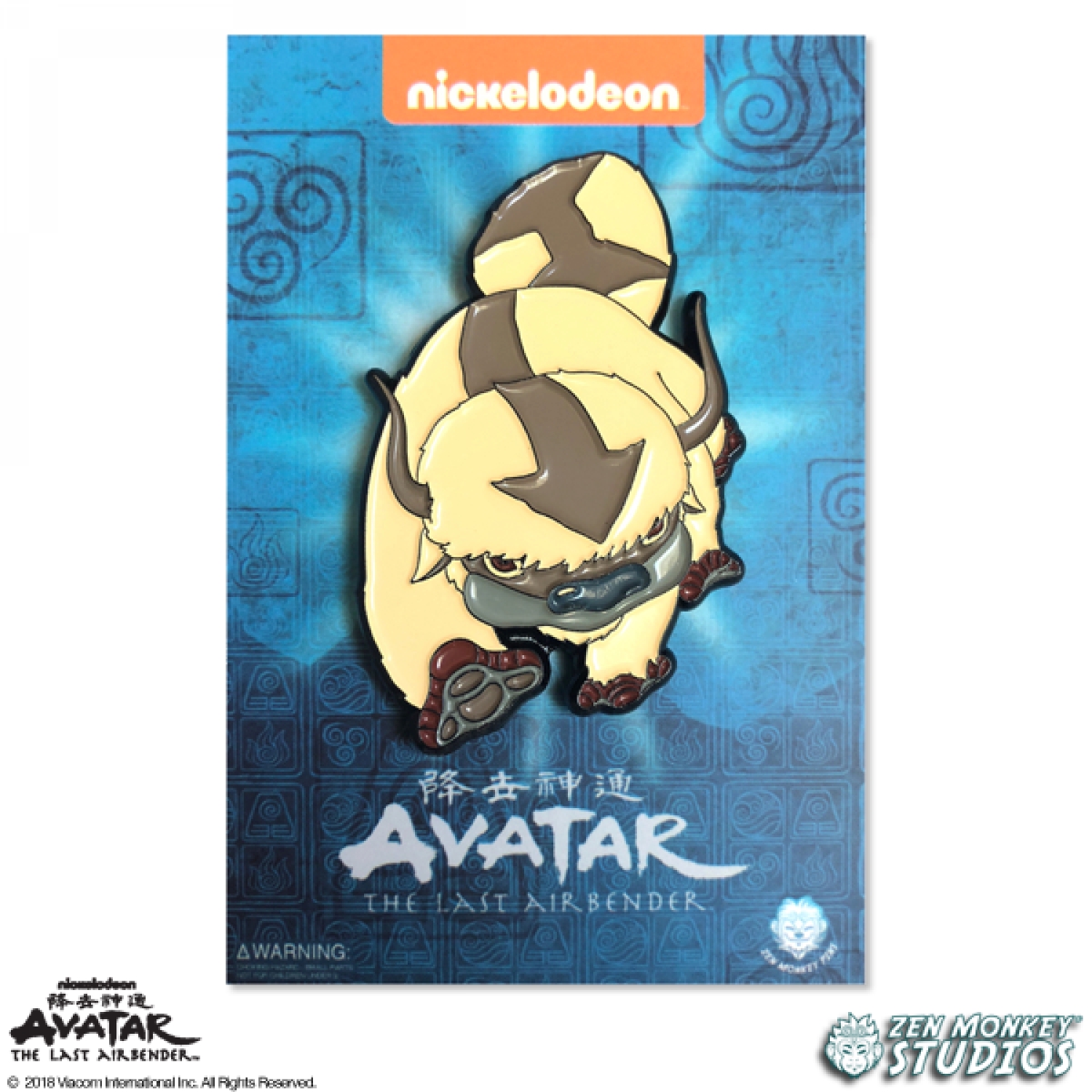 Picture of Avatar The Last Airbender 833330 Avatar The Last Airbender Appa Enamel Pin