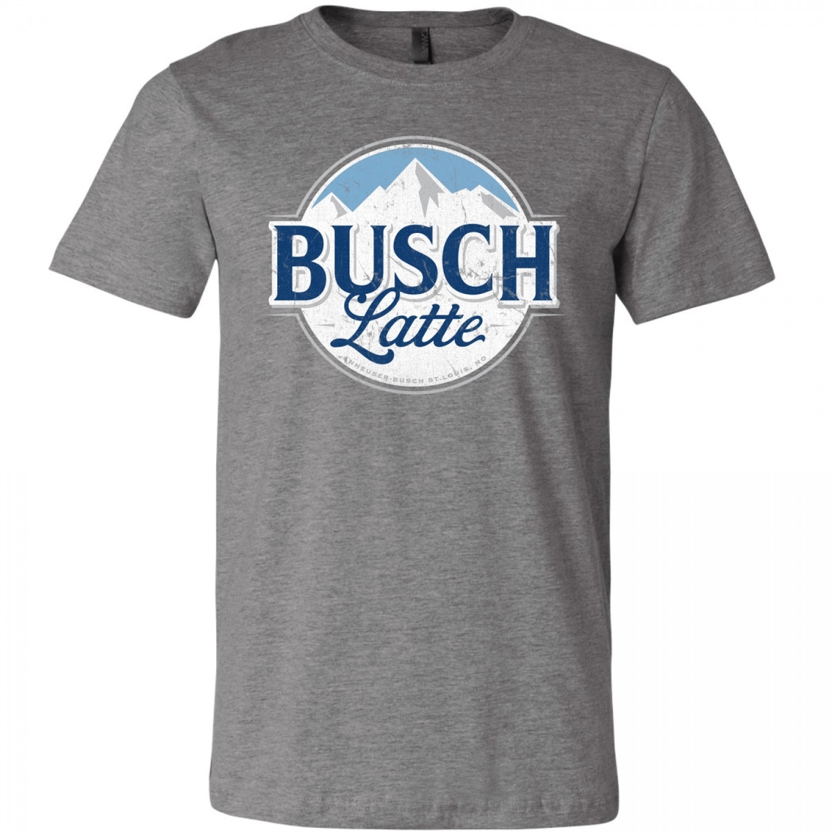Latte Logo Charcoal Gray Colorway T-Shirt, Extra Large