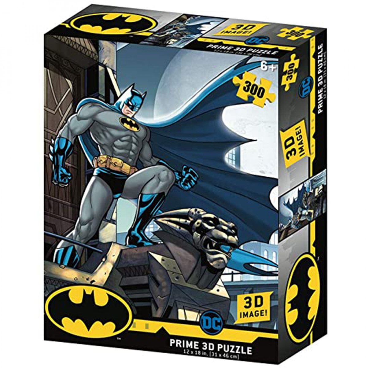 Picture of Batman 834398 DC Comics Batman Standing on a Gargoyle Image Puzzle&#44; 300 Piece