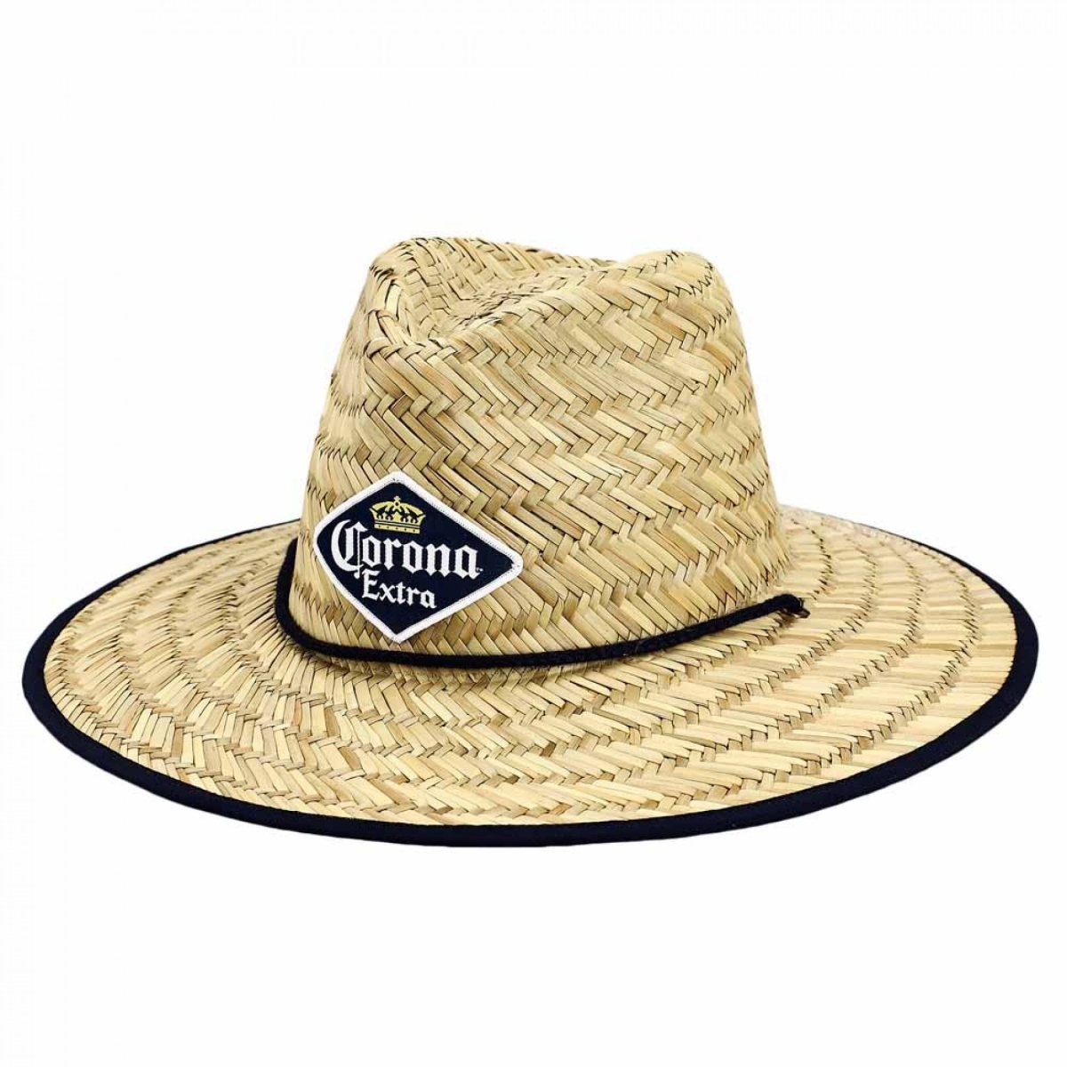 Picture of Corona Extra 830897 Corona Extra Patch Straw Lifeguard Beach Sun Hat