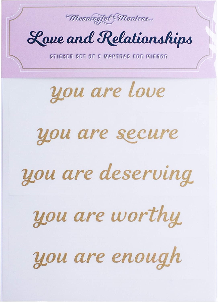 Love & Relationships Mirror Decals