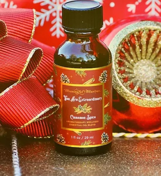 119 1 oz You Are Extraordinary Cinnamon Spice Diffusing Oil, Amber