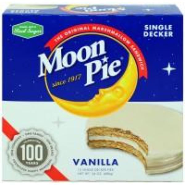 Picture of Moonpie 22802BX Mini Vanilla Pie - 2 Boxes of 12 Pies