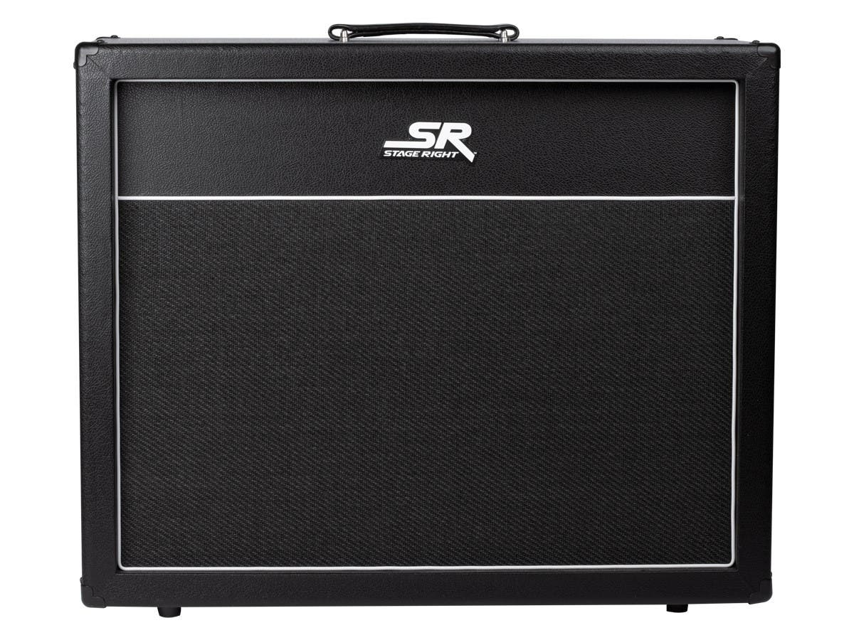 625915 Stage Right SB 2x12 Guitar Amp Extension Cabinet with 2x Celestion V30 Speakers -  Monoprice