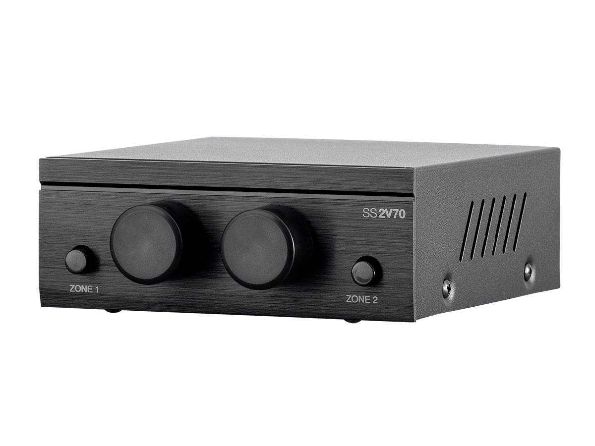 Picture of Monoprice 38165 SS2V70 70V 2-Zone 100 watts Speaker Selector