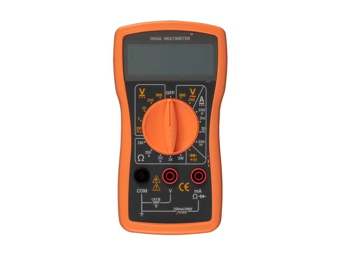 Picture of Monoprice 39385 Digital Multimeter for Testing Voltage Current Resistance & Diodes