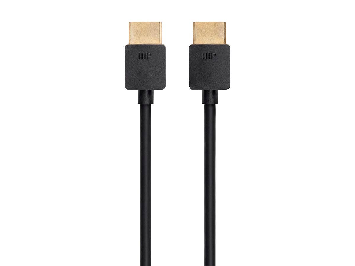 Picture of Monoprice 39477 8K Slim Ultra High Speed HDMI Cable&#44; Black - 3 ft. - 48 Gbps