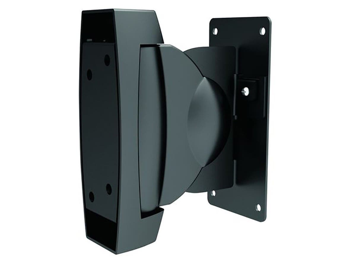 Picture of Monoprice 39488 22 lbs Adjustable Capacity Speaker Wall Mount Brackets&#44; Black - Set of 2