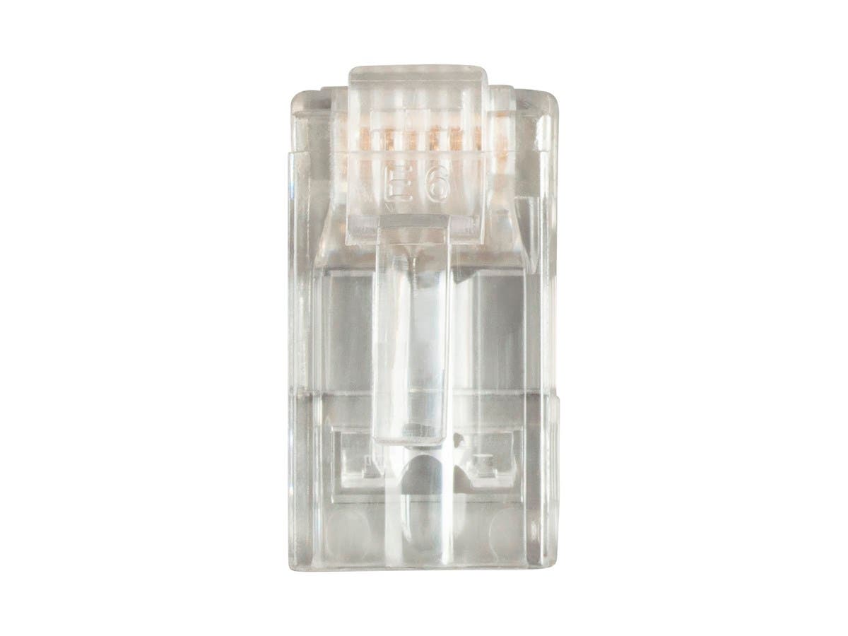 8P8C RJ45 Plug with EZ Passthrough for Cat6 Ethernet Cable