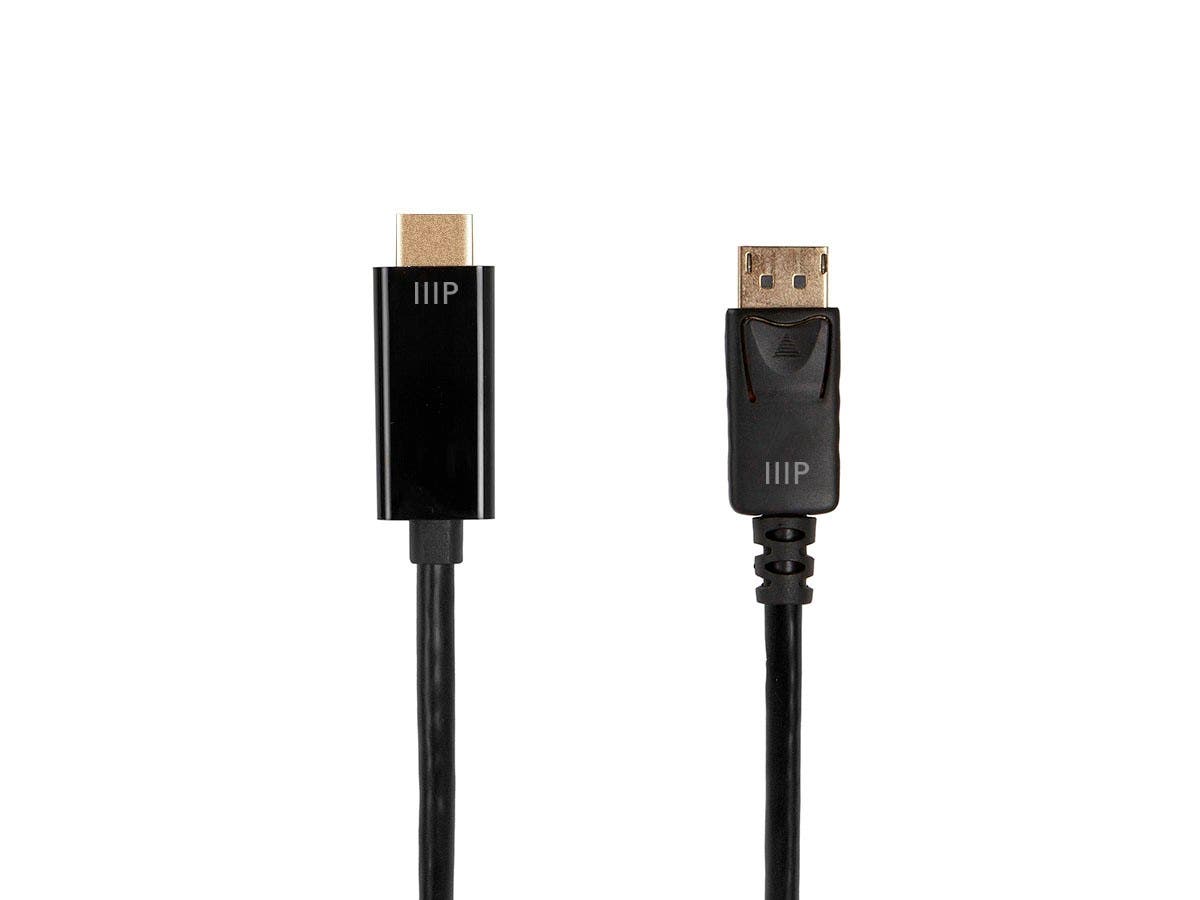 Picture of Monoprice 39028 Select Series DisplayPort to HDTV Cable - 6.6 ft. - 4K at 60Hz