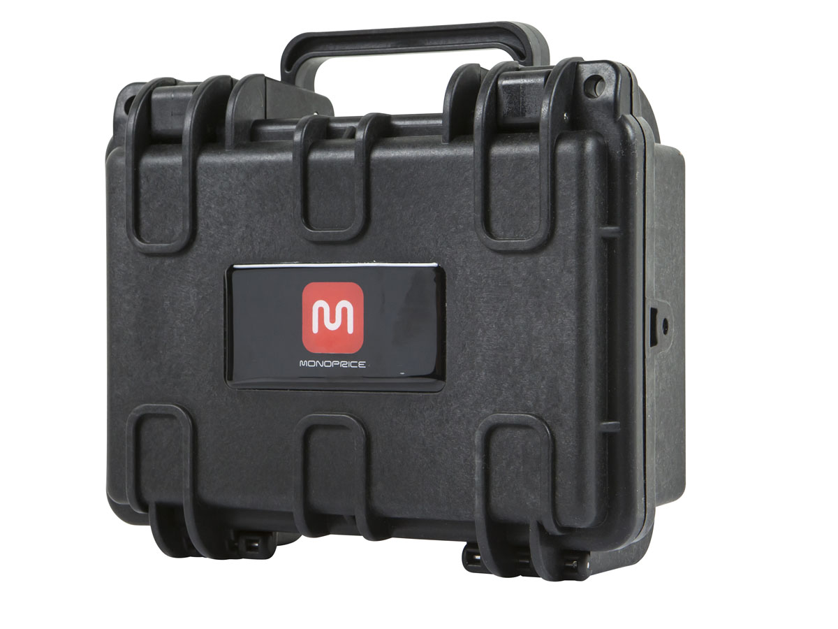 Picture of Monoprice 12678 8 x 7 x4 in. Weatherproof Hard Case with Customizable Foam