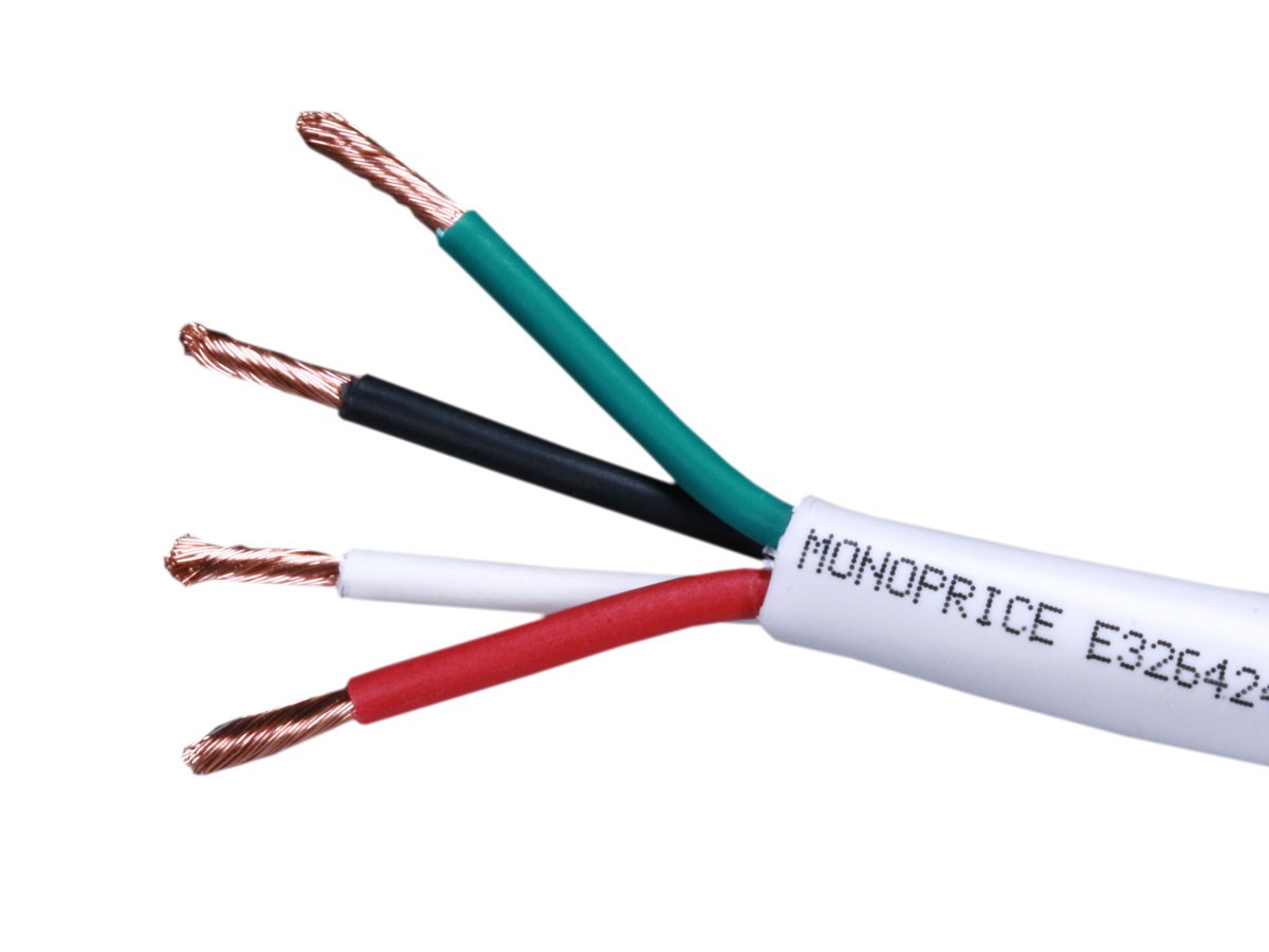 Picture of Monoprice 16085 1000 ft. Access Series 14AWG CL3 Rated 4-Conductor Speaker Wire