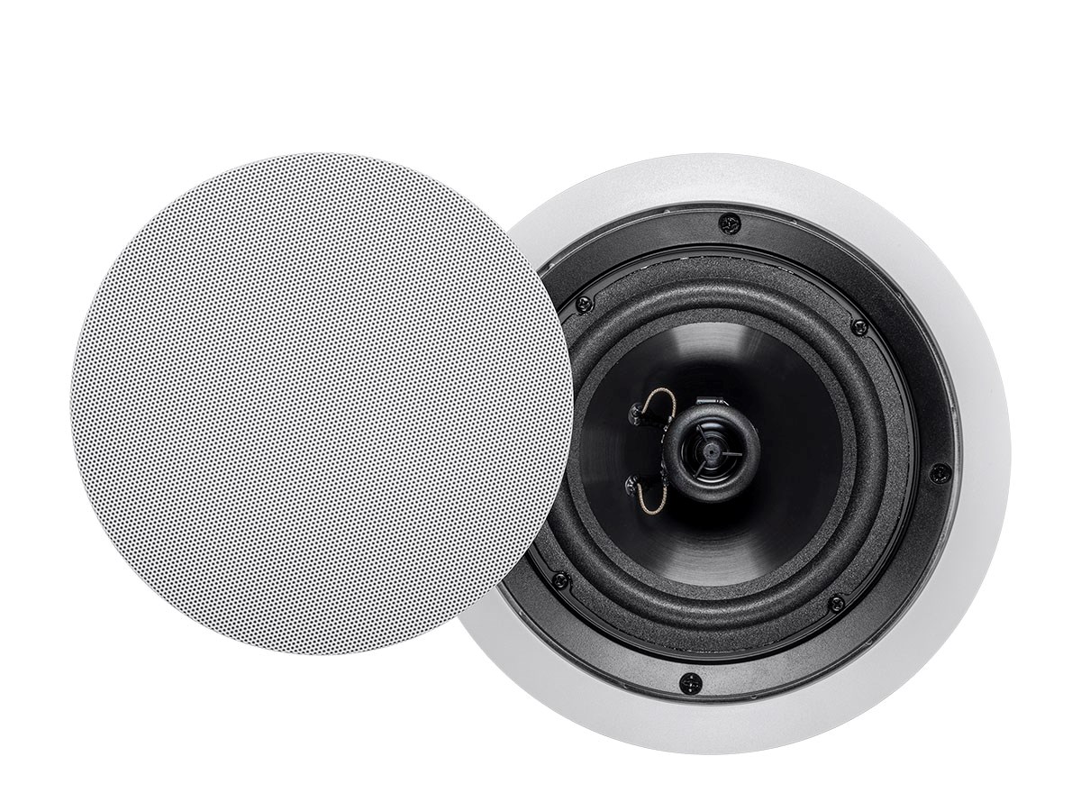 Picture of Monoprice 18587 6.5 in. 2-Way Aria Ceiling Speakers Polypropylene
