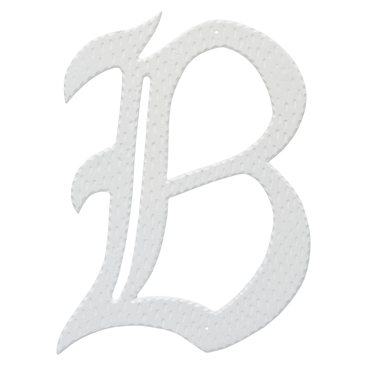 16 in. Home Accent Individual Monogram Letter, White - B Letter